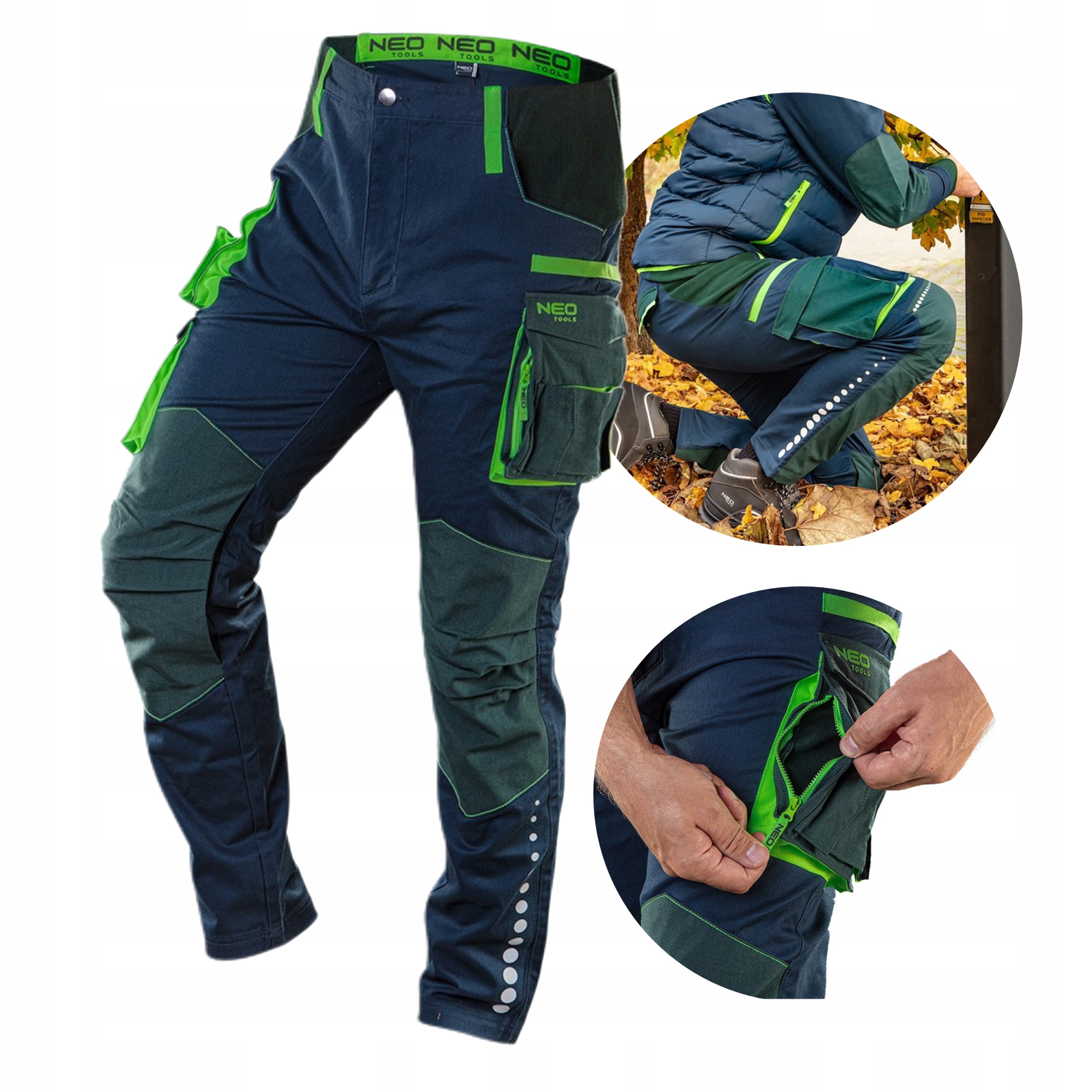 NEO PREMIUM Cordura pracovné nohavice 81-226 S/48